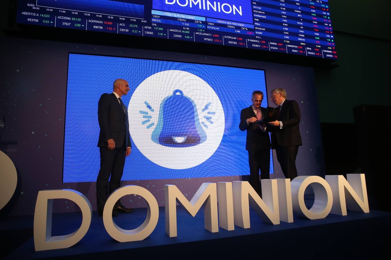 Dominion sale a Bolsa