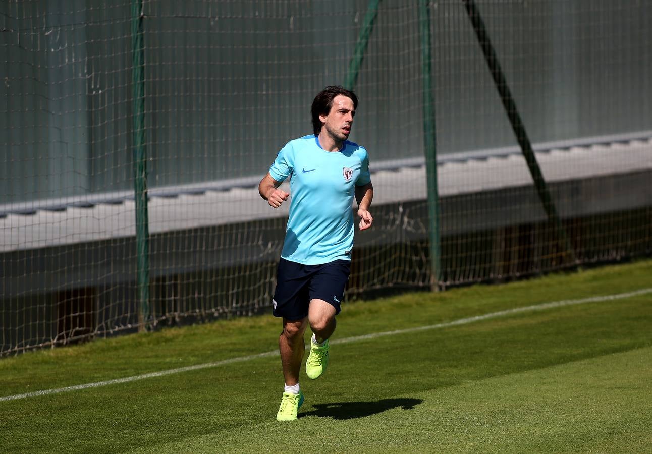 Entrenamiento del Athletic de esta mañana