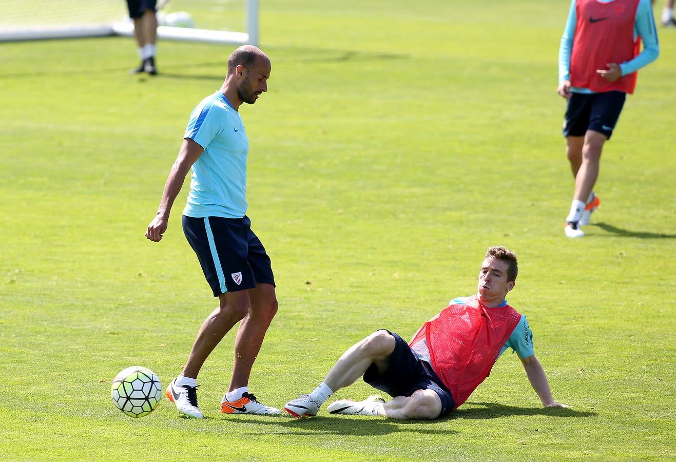 Entrenamiento del Athletic de esta mañana