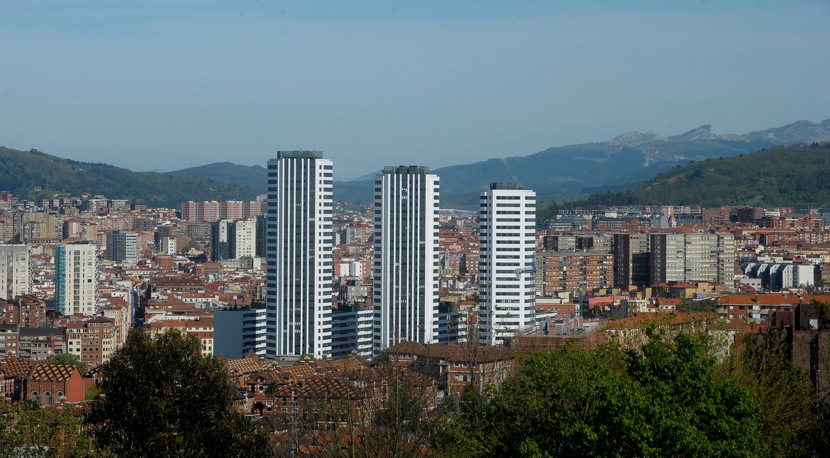 Garrellano, un barrio de Bilbao de altura