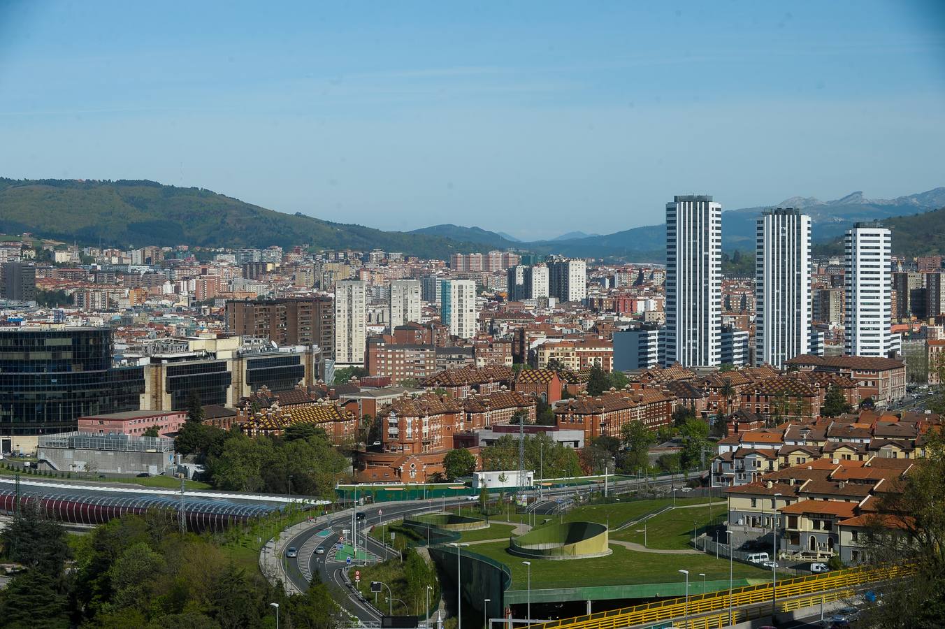 Garrellano, un barrio de Bilbao de altura