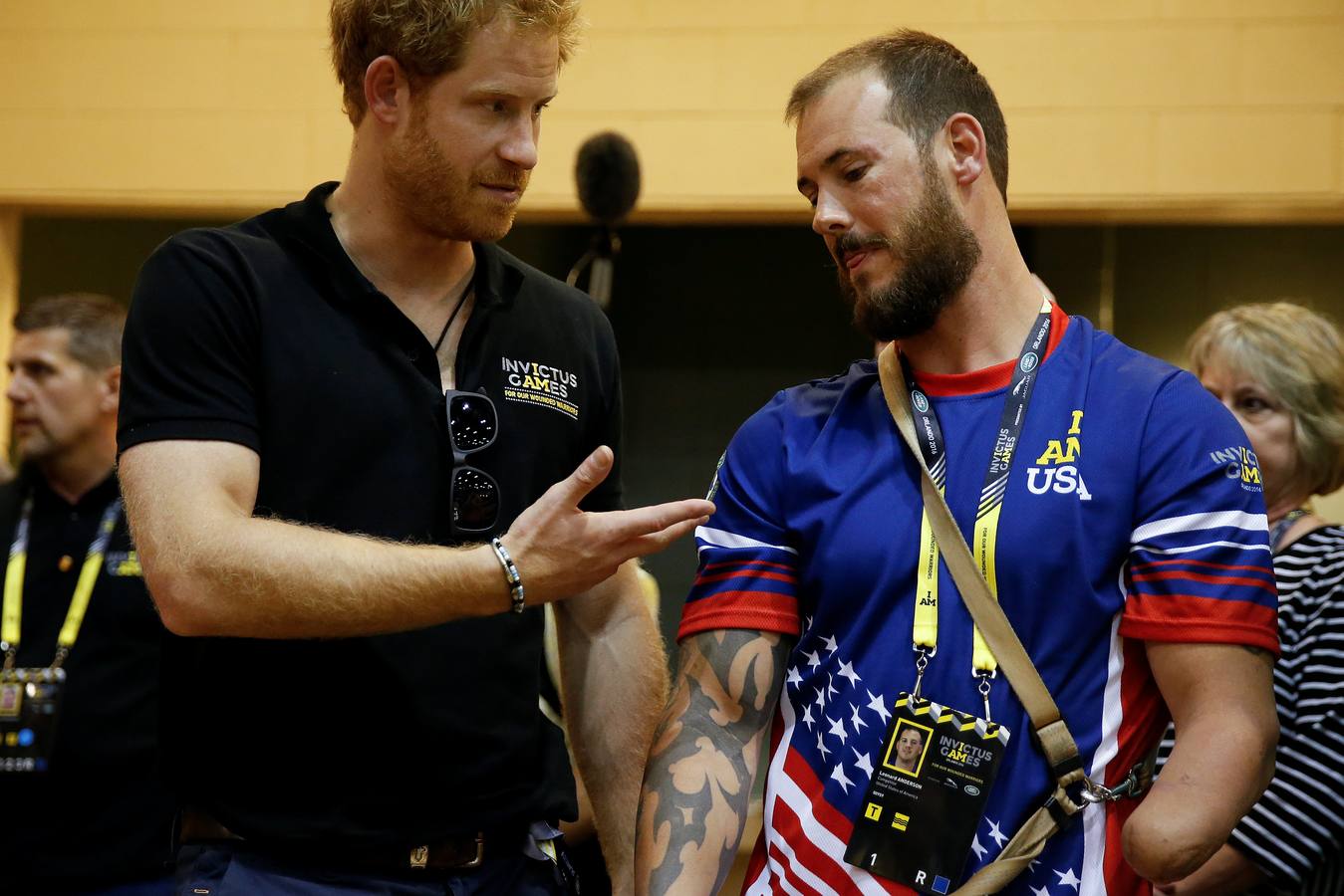 El príncipe Enrique, orgulloso fundador de los Juegos Invictus