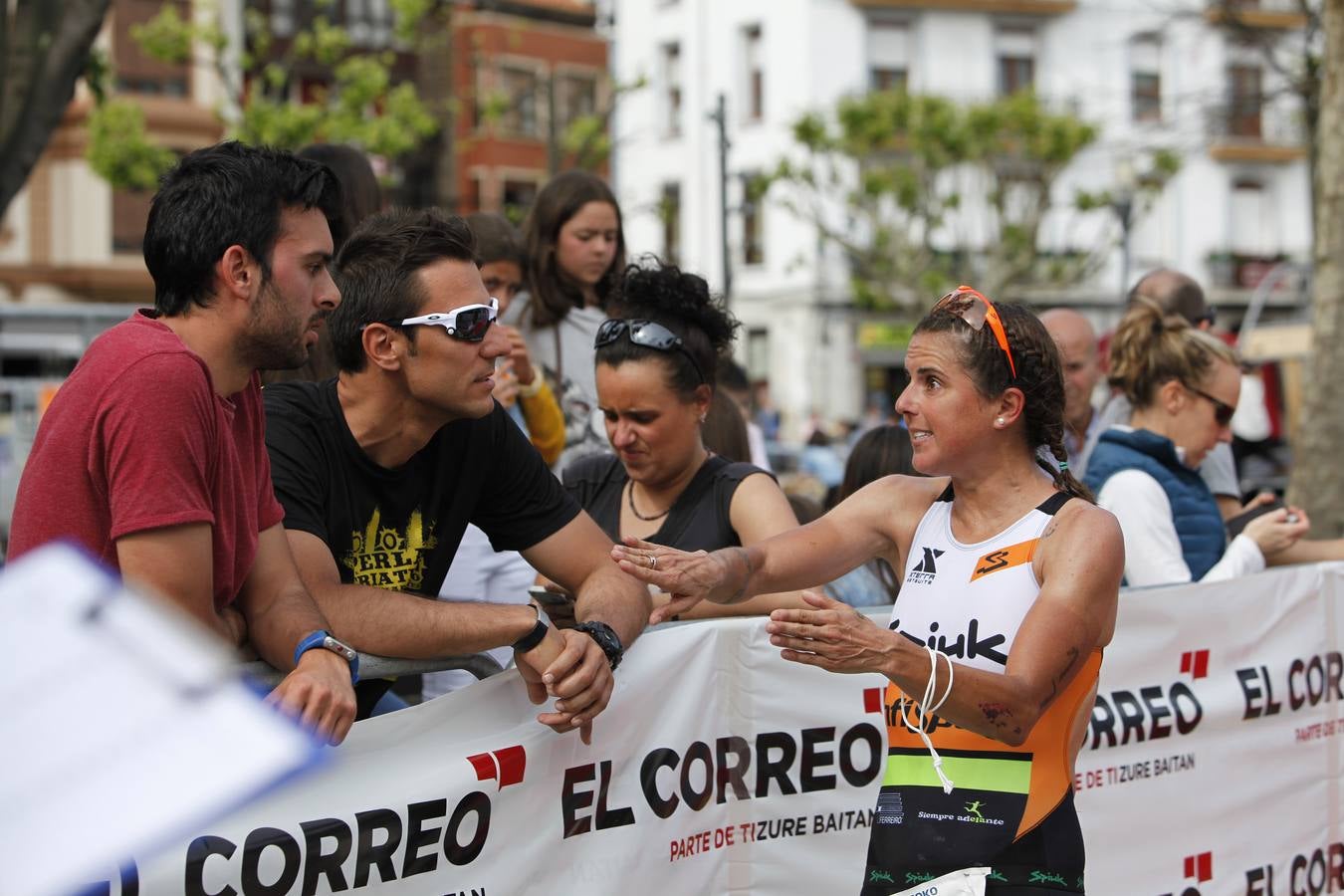 Virginia Berasategui vuelve al triatlón en Bermeo