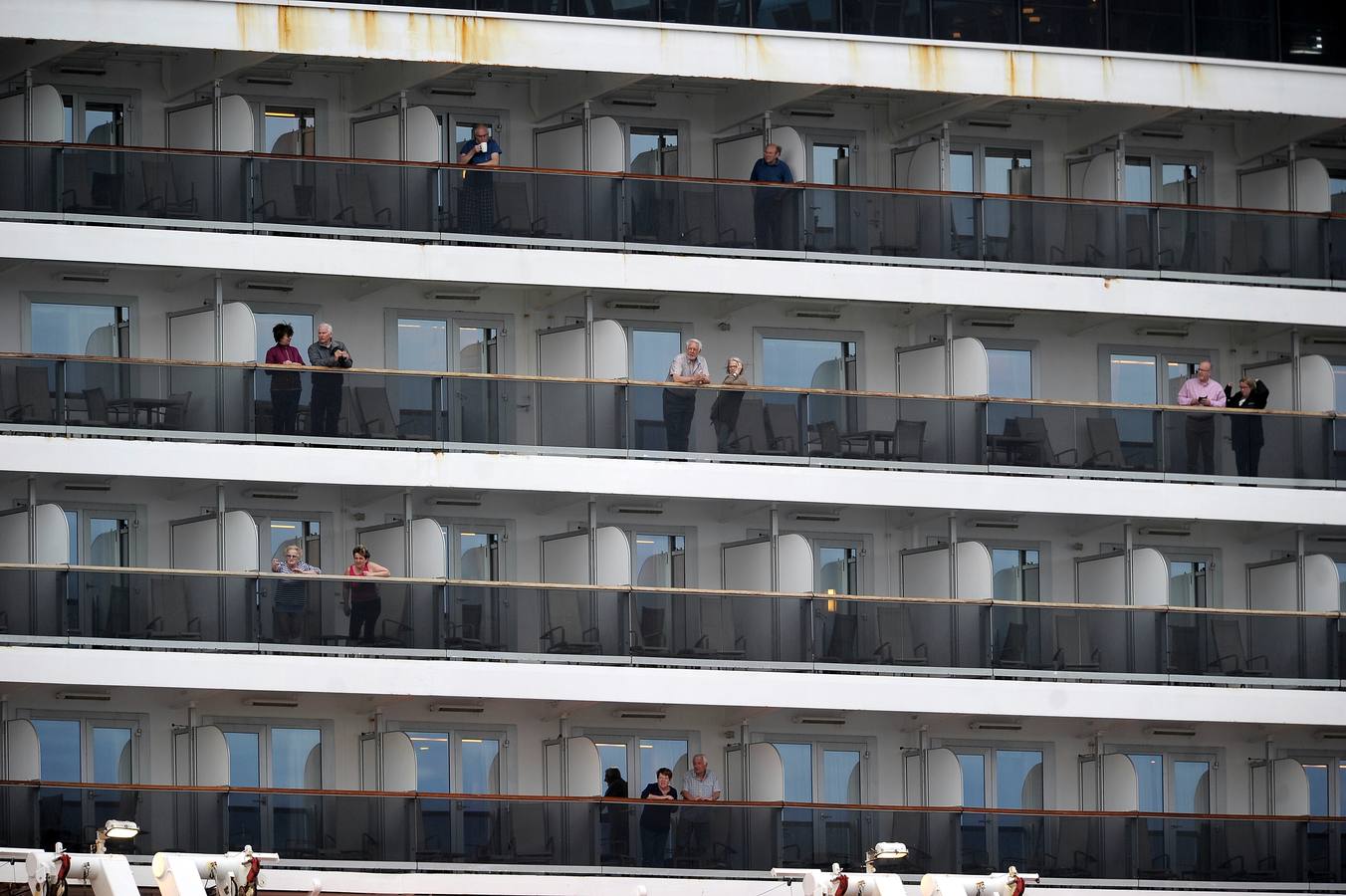 Cerca de 5.000 cruceristas llegan a Getxo