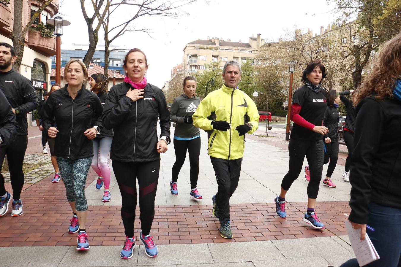 Correr en Vitoria, mejor en grupo