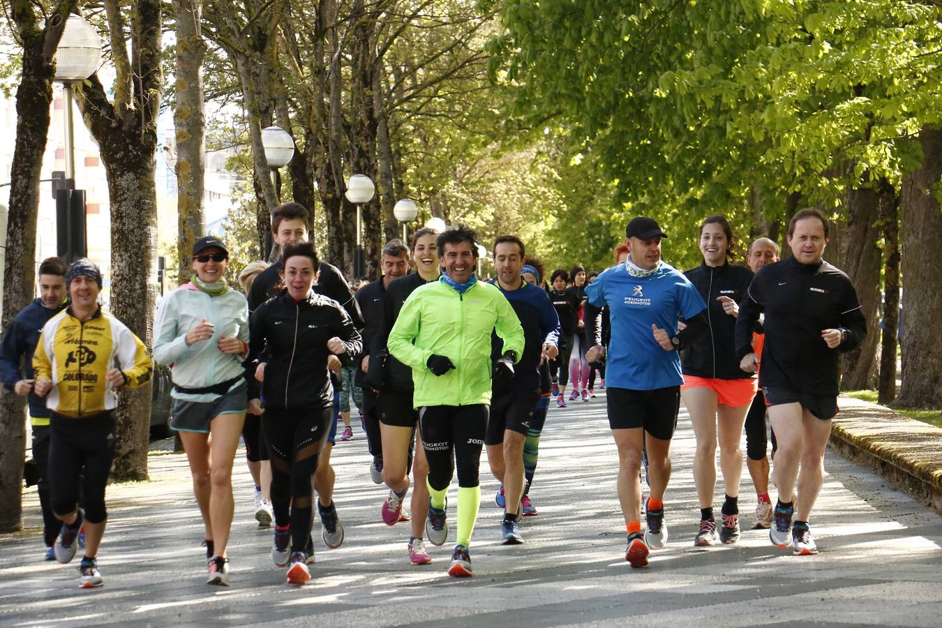 Correr en Vitoria, mejor en grupo