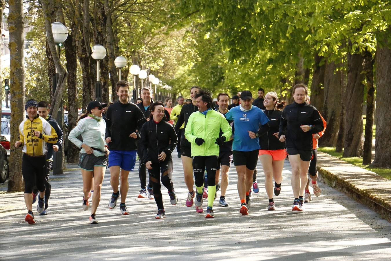 Correr en Vitoria, mejor en grupo