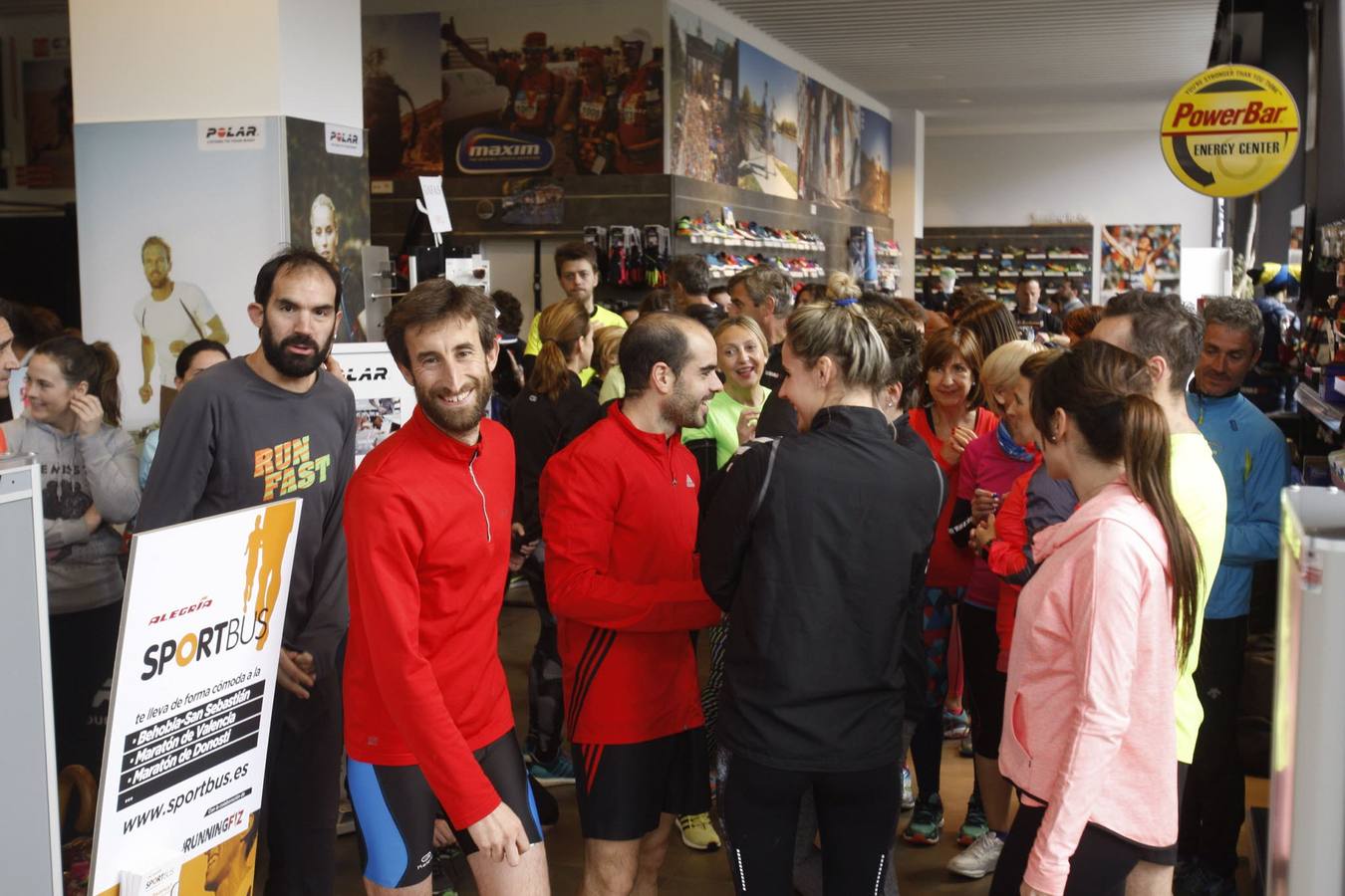 Correr en Vitoria, mejor en grupo