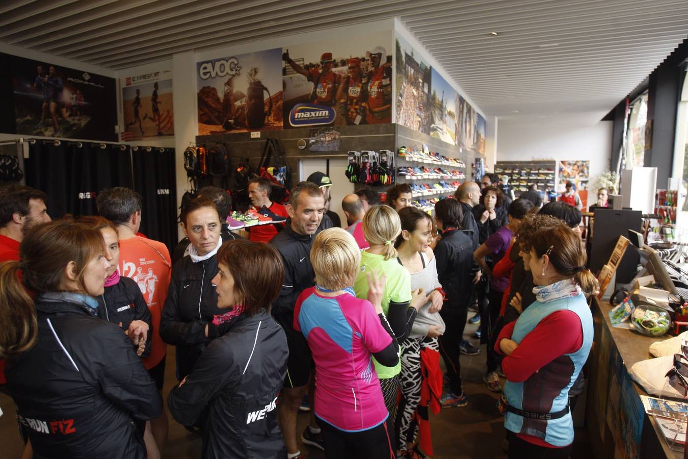 Correr en Vitoria, mejor en grupo