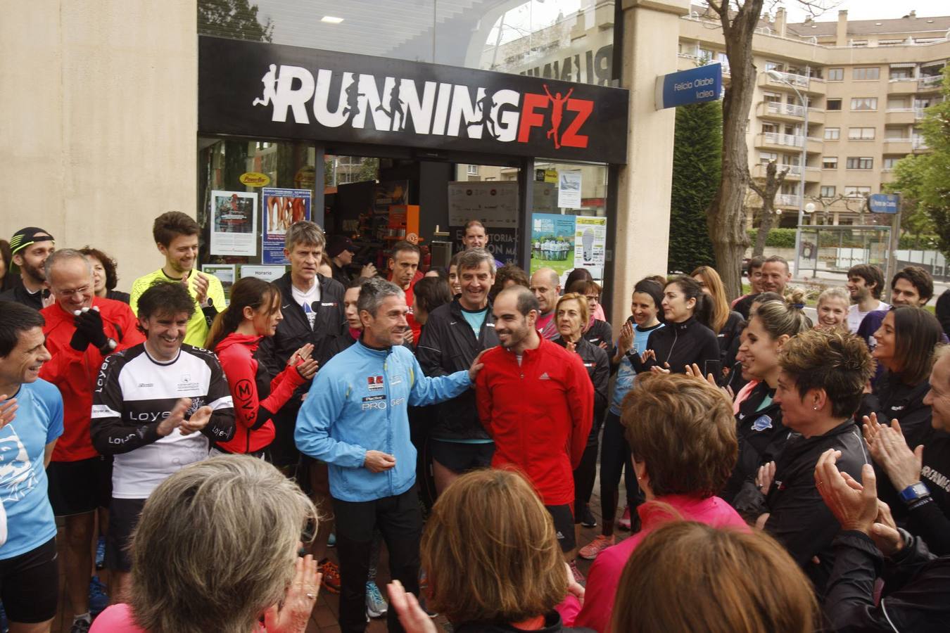 Correr en Vitoria, mejor en grupo
