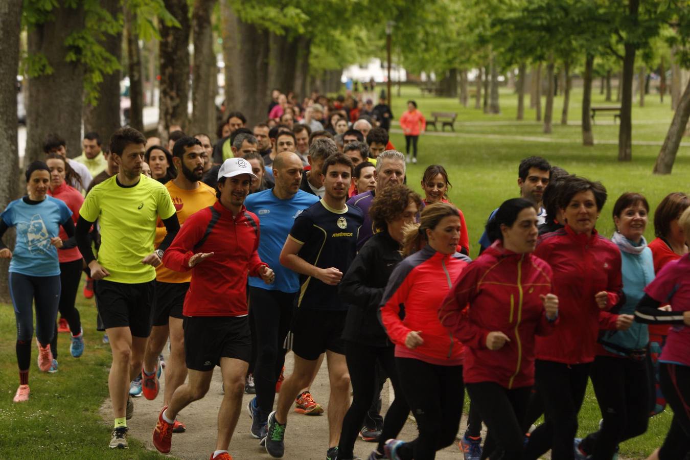 Correr en Vitoria, mejor en grupo
