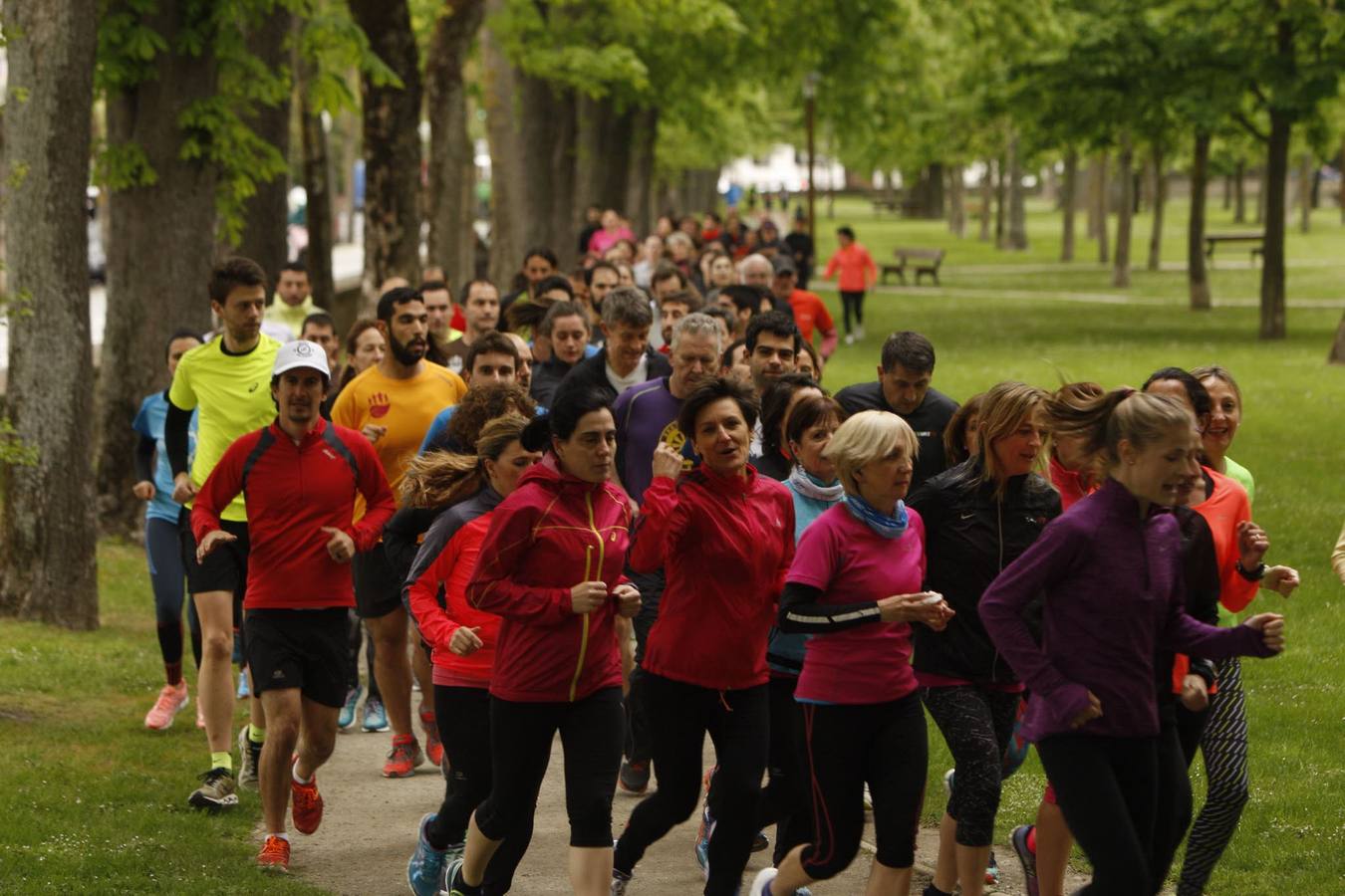Correr en Vitoria, mejor en grupo