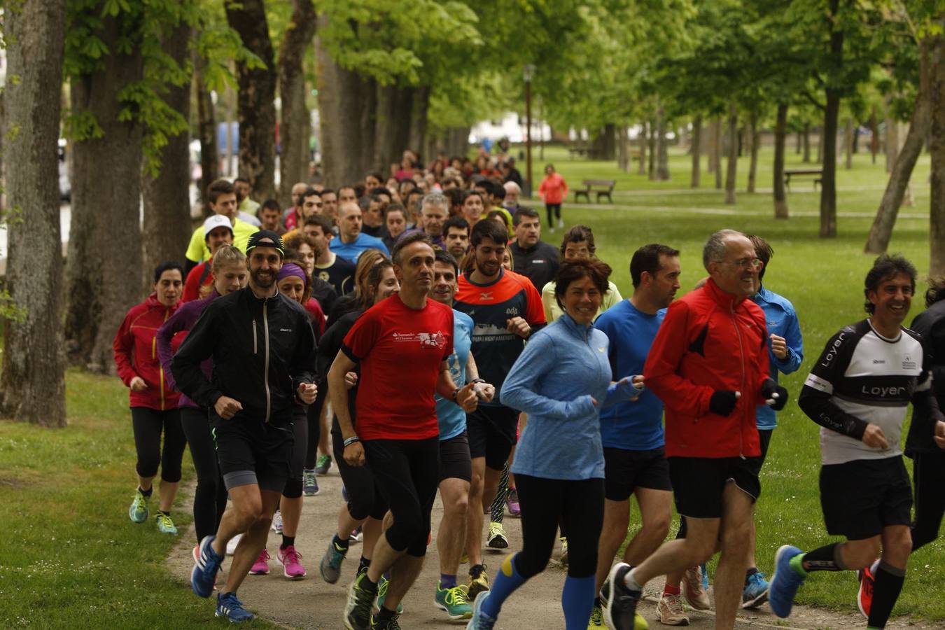 Correr en Vitoria, mejor en grupo