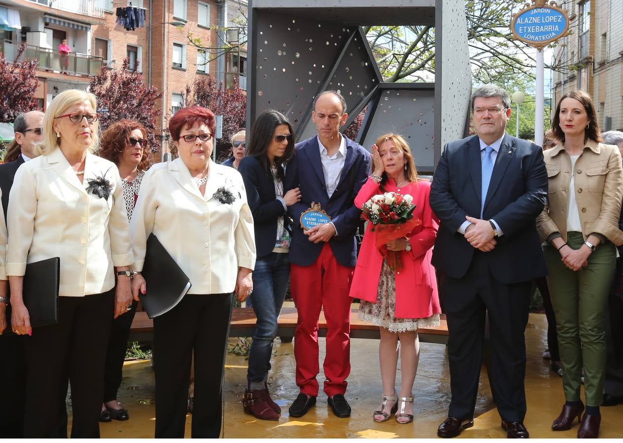 Una jardín en Zorroza para Alazne López, la joven que «bailando era feliz»