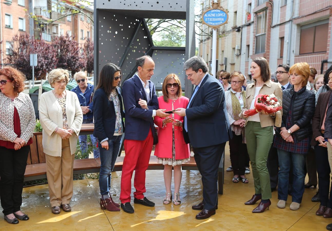 Una jardín en Zorroza para Alazne López, la joven que «bailando era feliz»