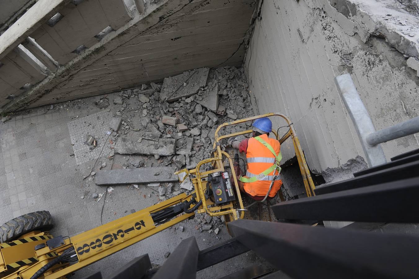 El nuevo trazado subterráneo en Irala