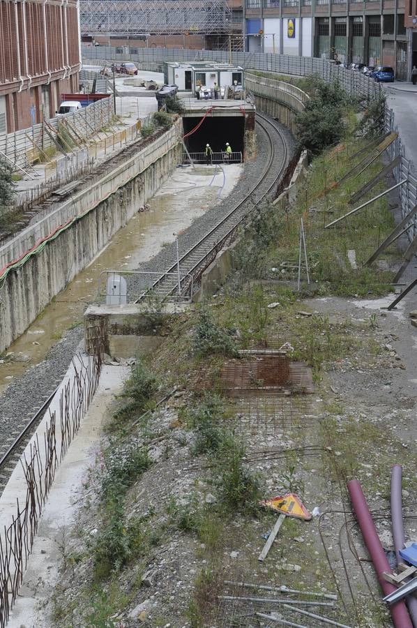 El nuevo trazado subterráneo en Irala