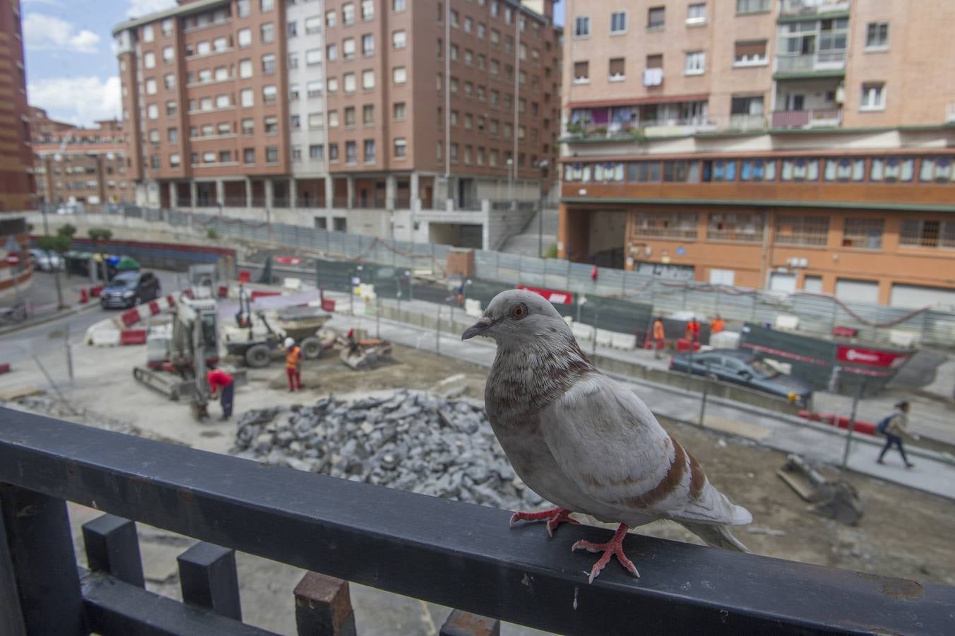 El nuevo trazado subterráneo en Irala
