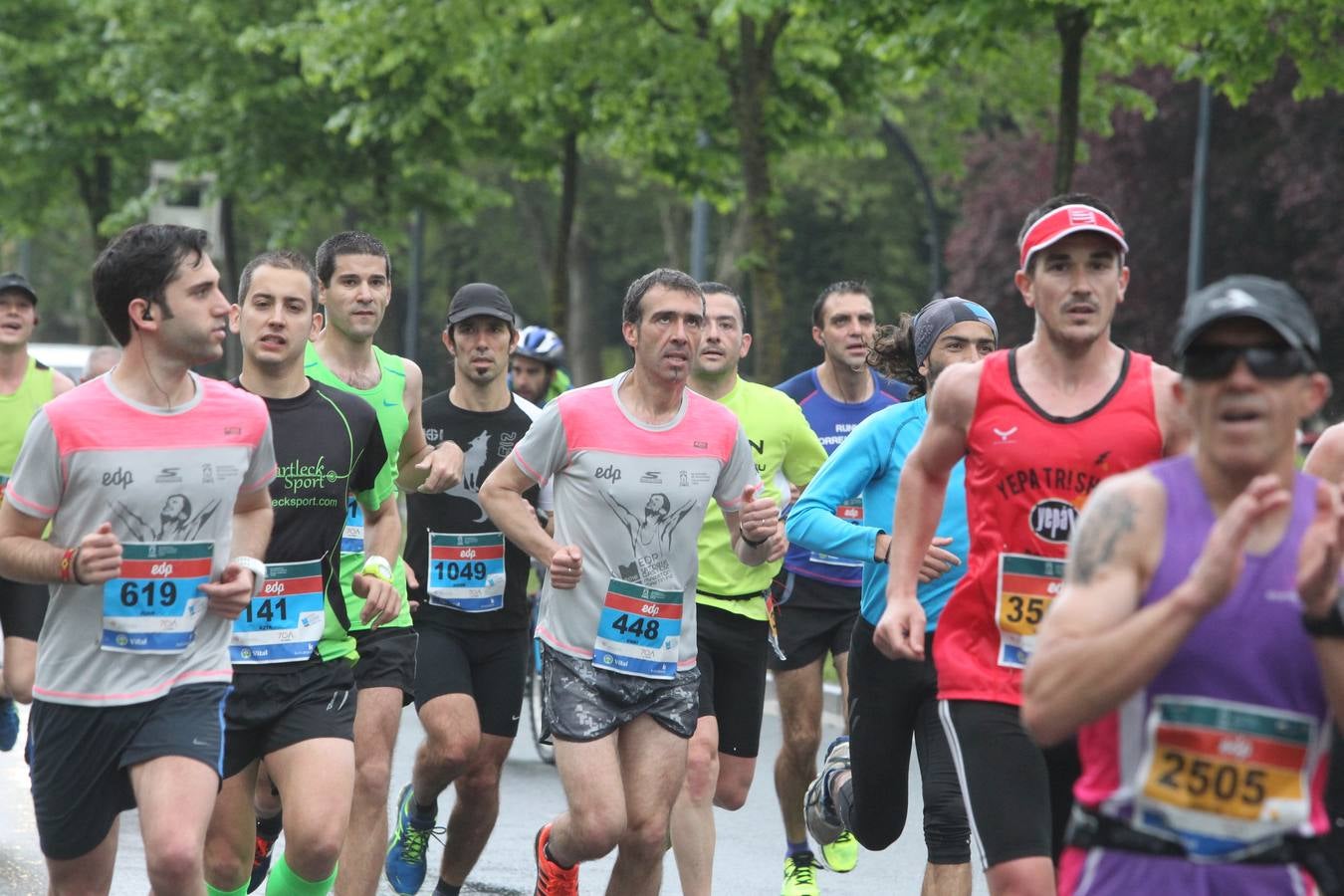 Maratón Martín Fiz a su paso por El Boulevard y la Avenida
