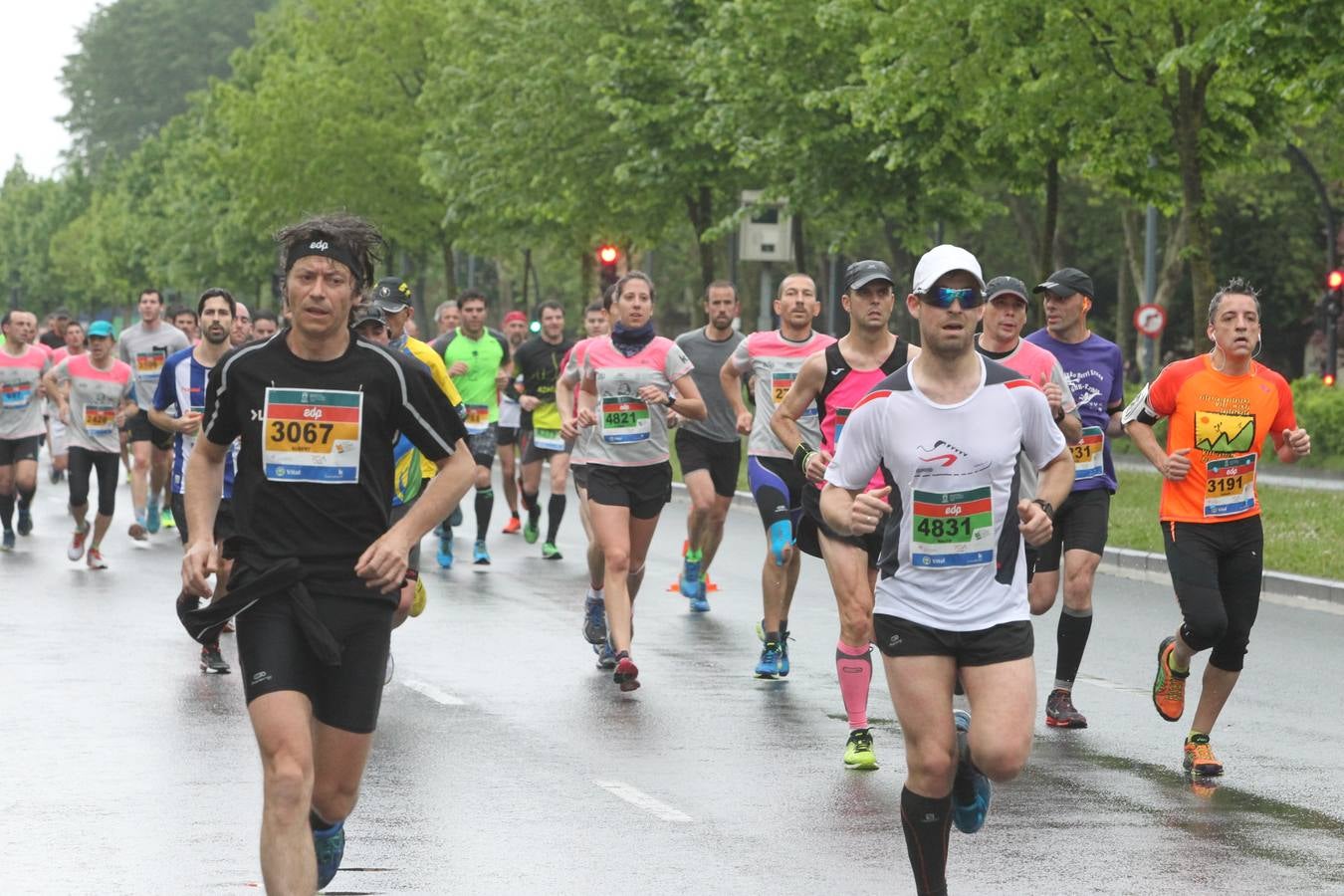 Maratón Martín Fiz a su paso por El Boulevard y la Avenida