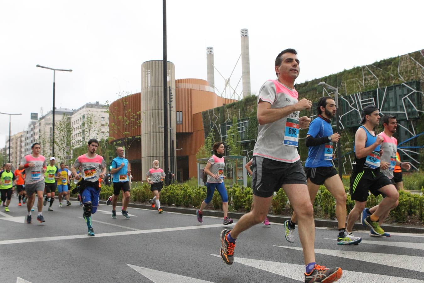Maratón Martín Fiz a su paso por El Boulevard y la Avenida