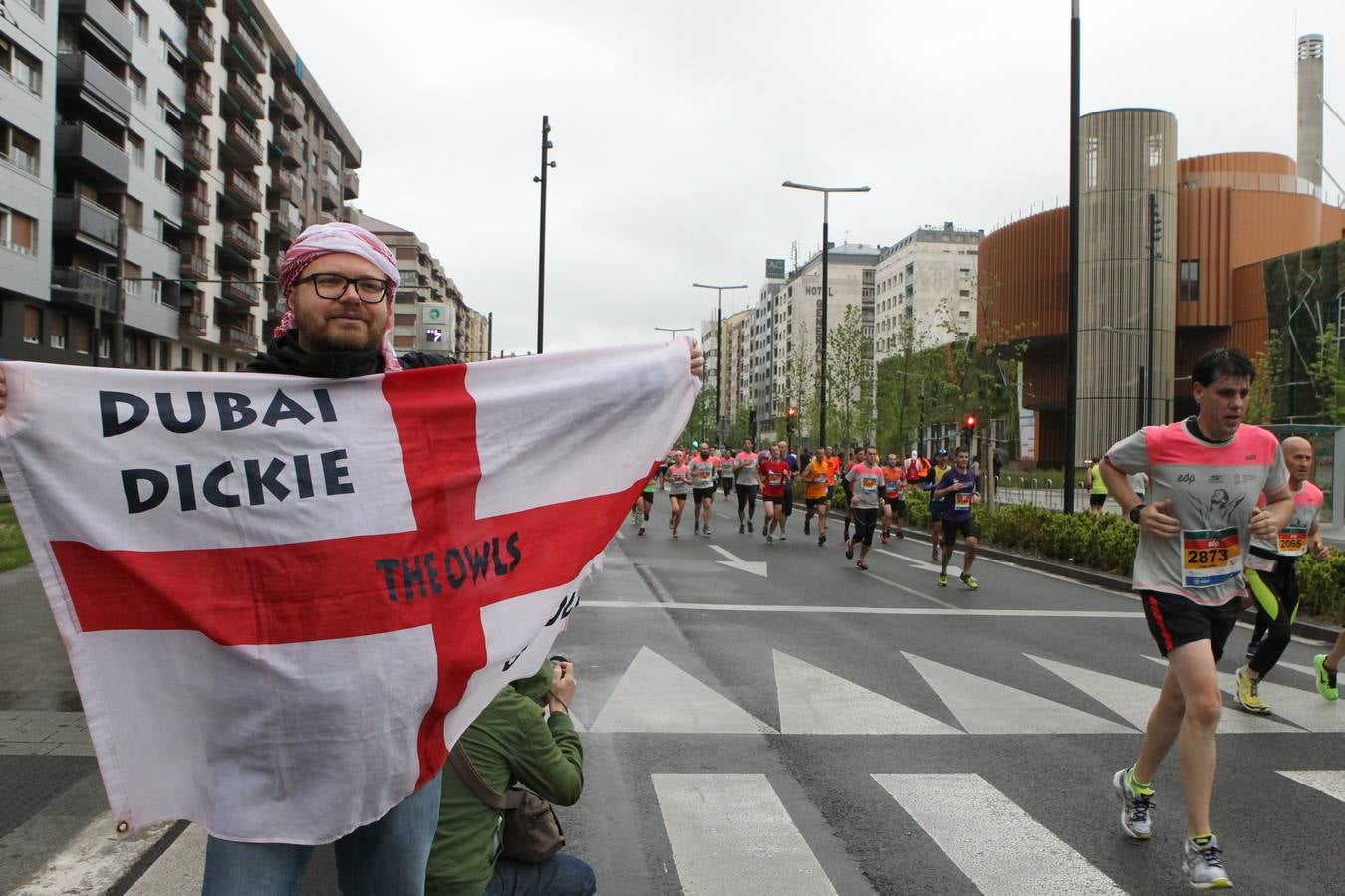 Maratón Martín Fiz a su paso por El Boulevard y la Avenida