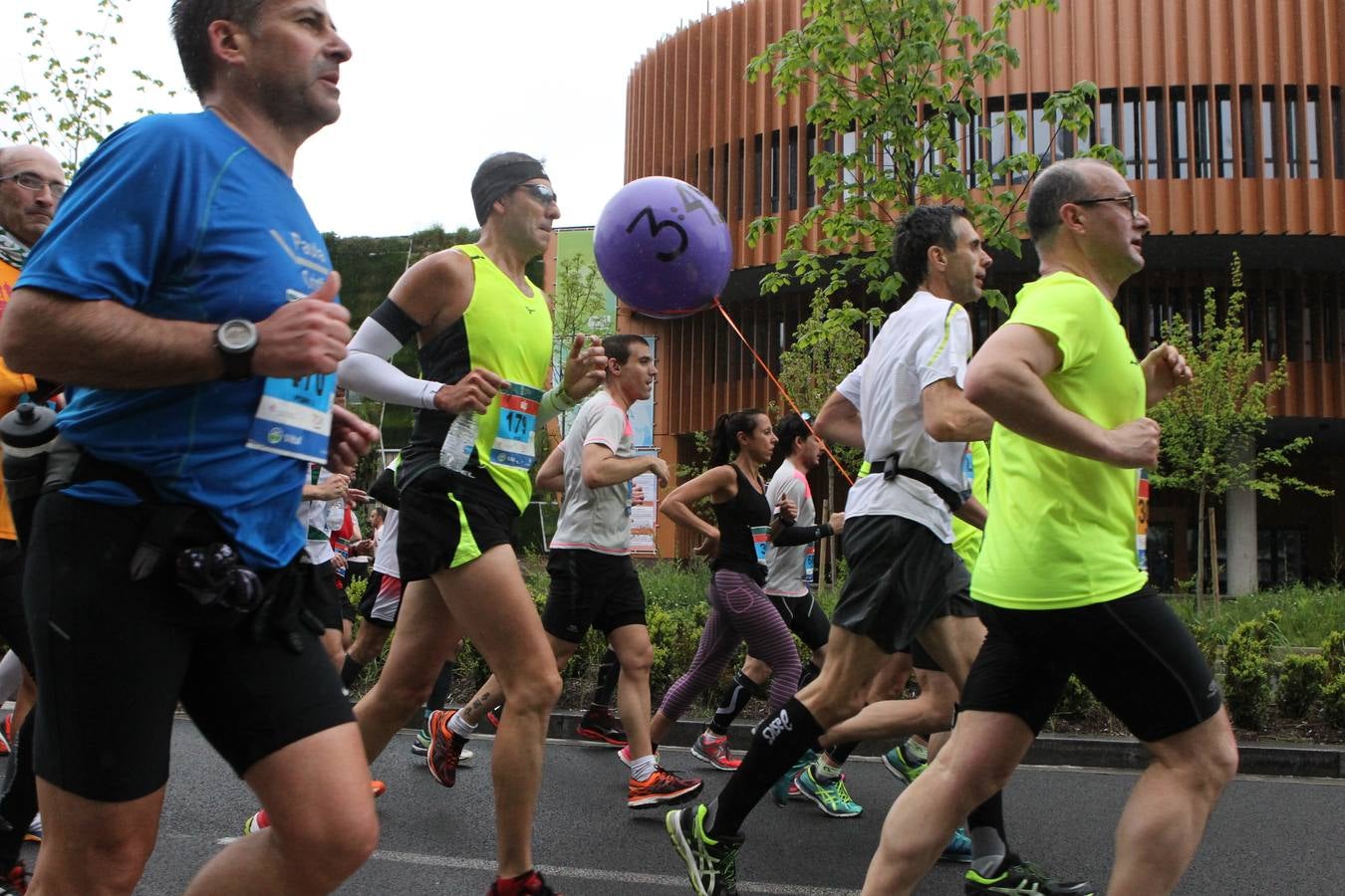 Maratón Martín Fiz a su paso por El Boulevard y la Avenida