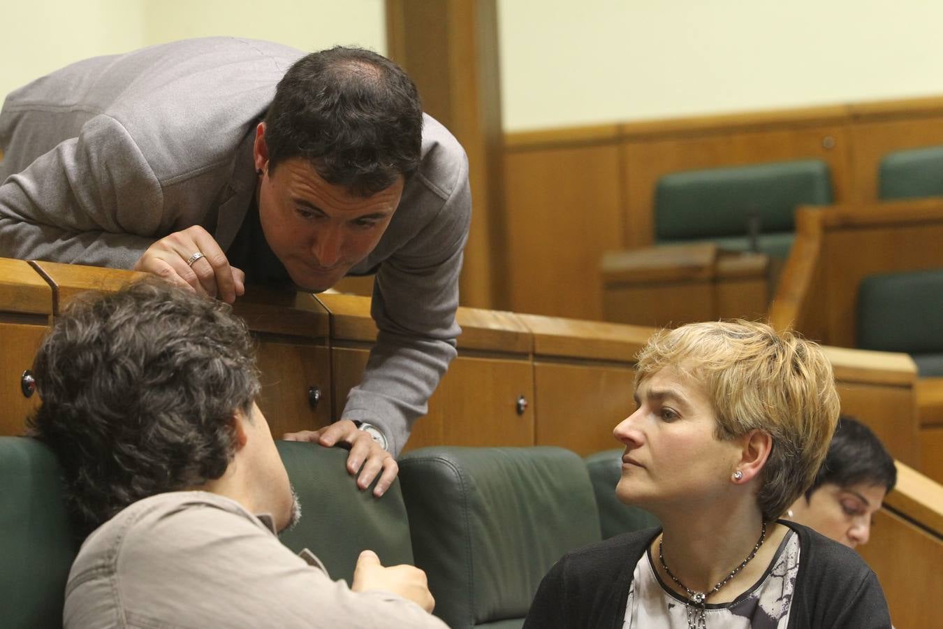 Último pleno de Hasier Arraiz en el Parlamento vasco