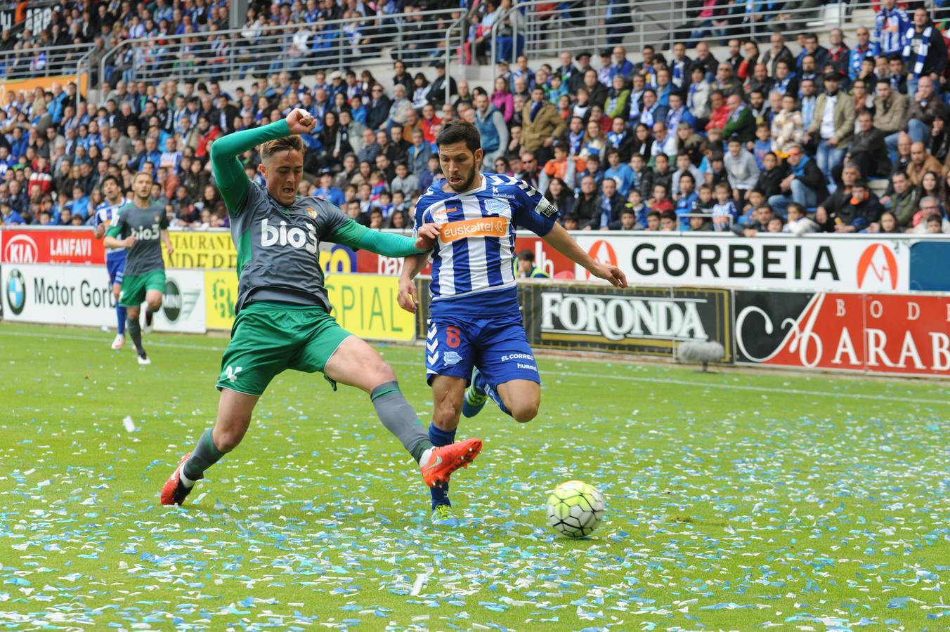 Las mejores imágenes del Alavés-Ponferradina