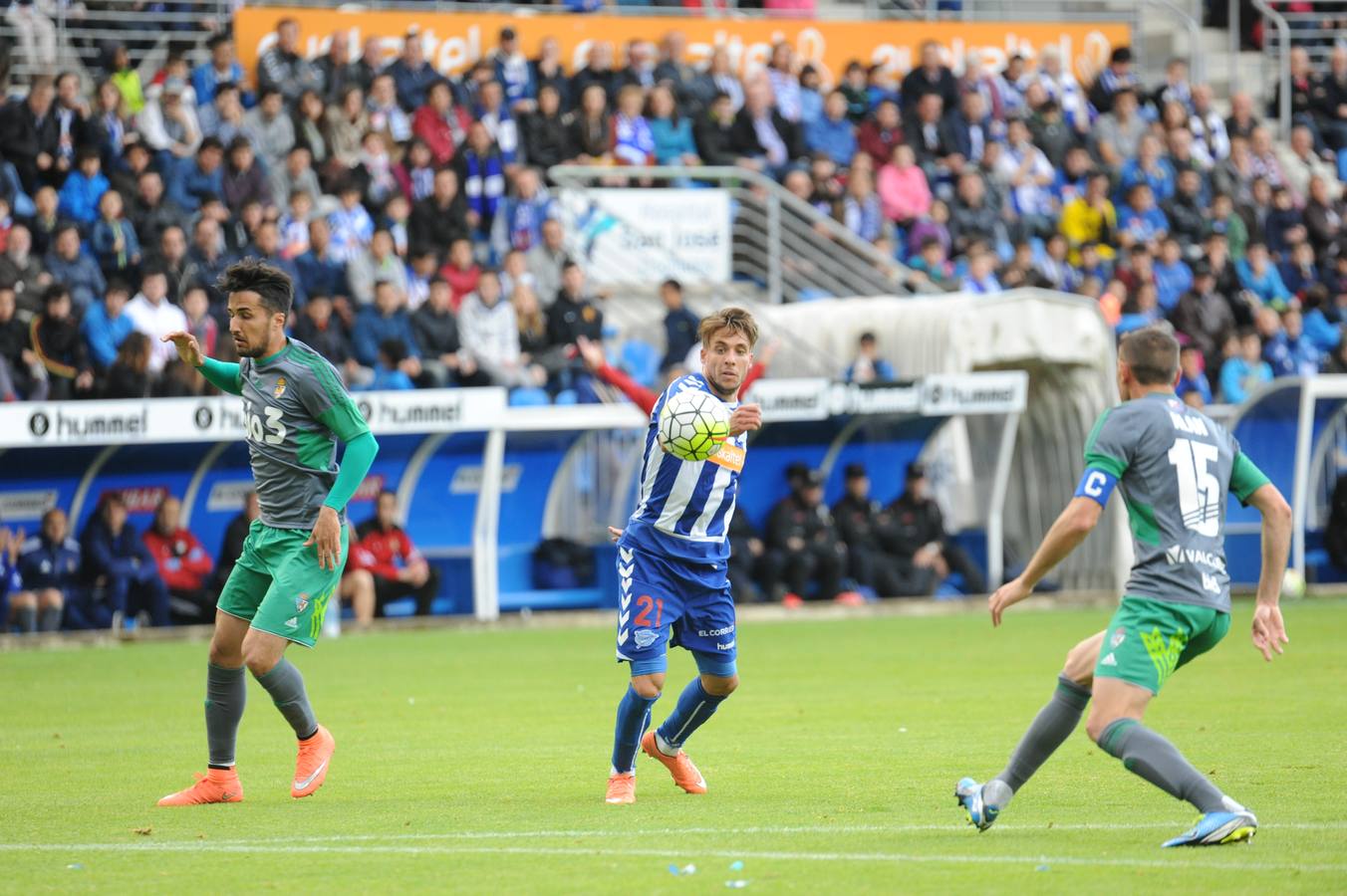 Las mejores imágenes del Alavés-Ponferradina