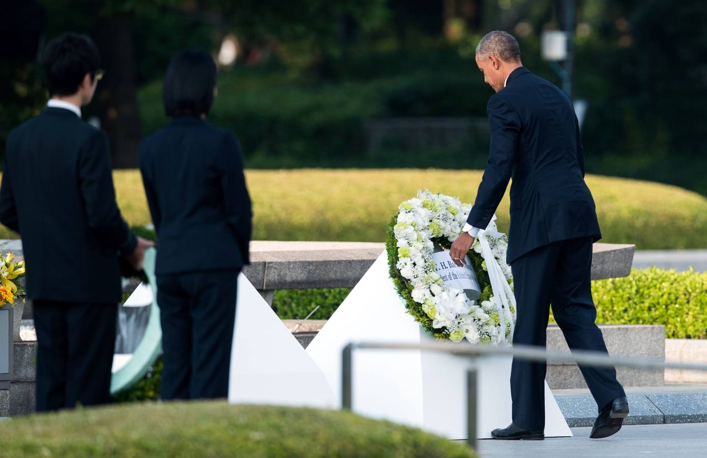 Obama llega a Hiroshima para una histórica visita