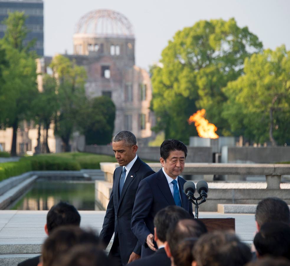 Obama llega a Hiroshima para una histórica visita