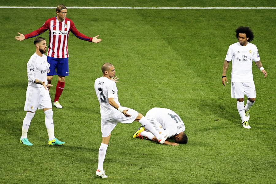 Las mejores imágenes de la final entre el Real Madrid y Atlético de Madrid