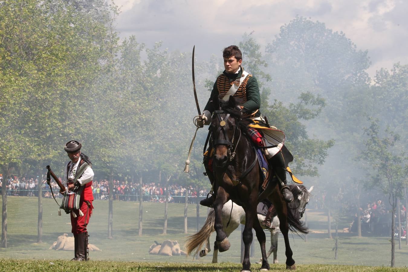 La Historia galopa por las campas de Olárizu