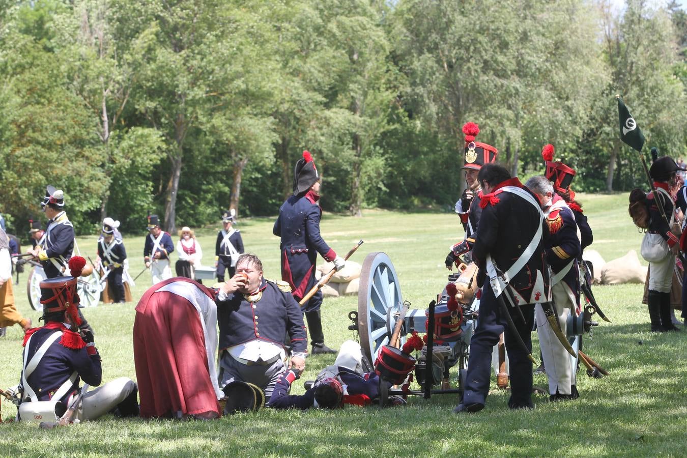 La Historia galopa por las campas de Olárizu