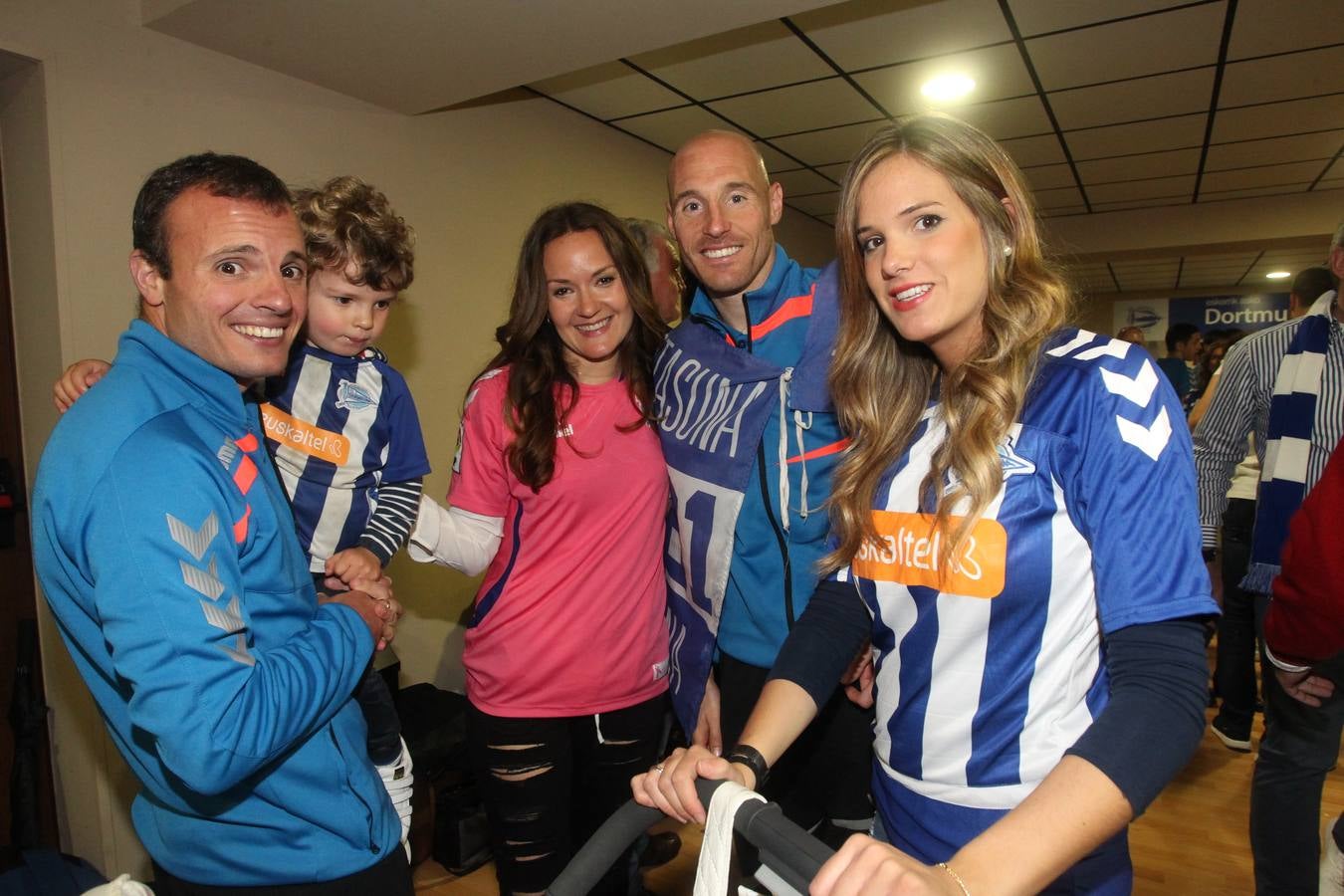 La fiesta nocturna de los jugadores del Alavés