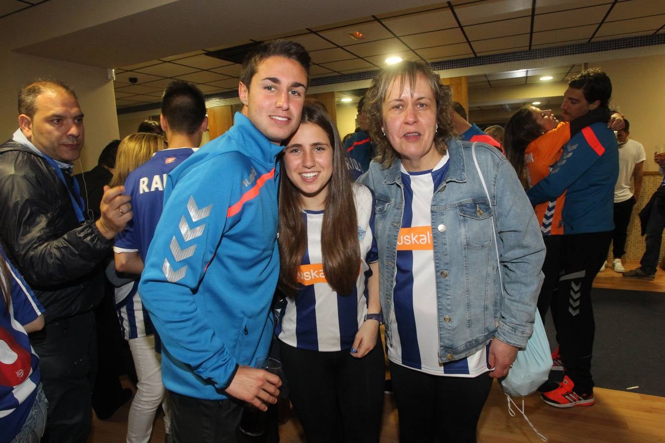 La fiesta nocturna de los jugadores del Alavés