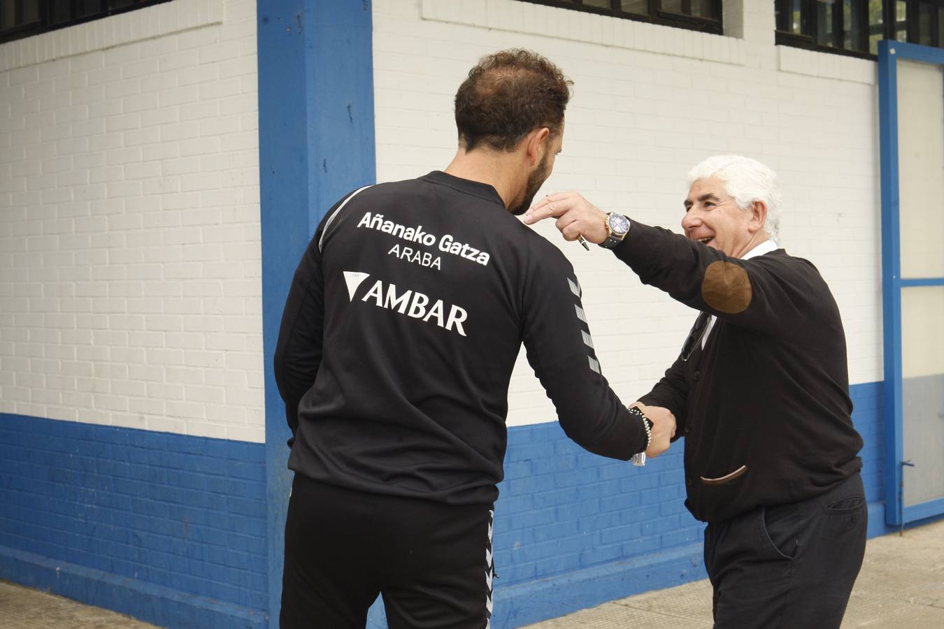 Entrenamiento del Alavés en Ibaia tras el ascenso