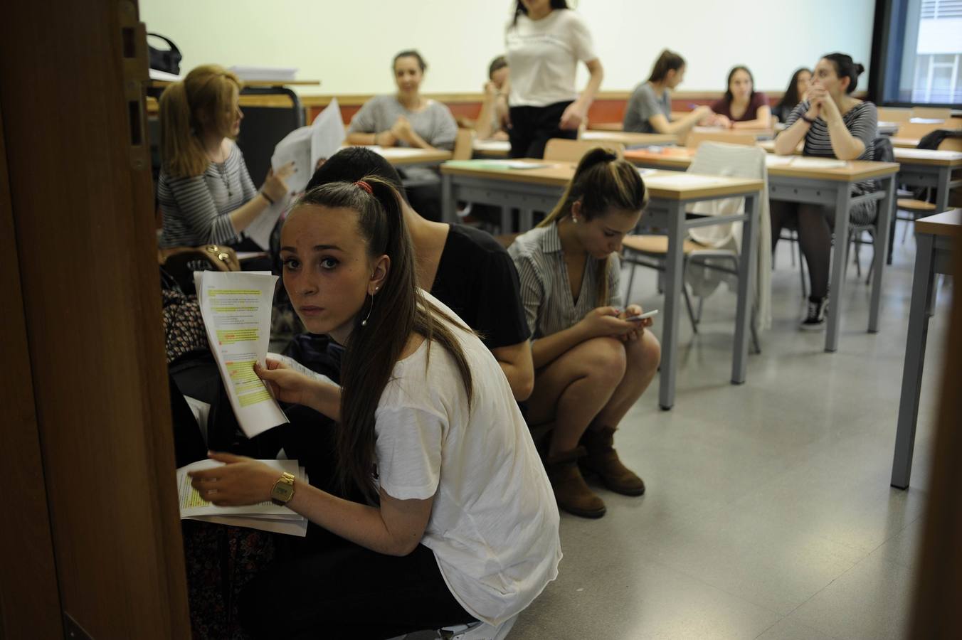 Este miércoles empieza la Selectividad en Euskadi