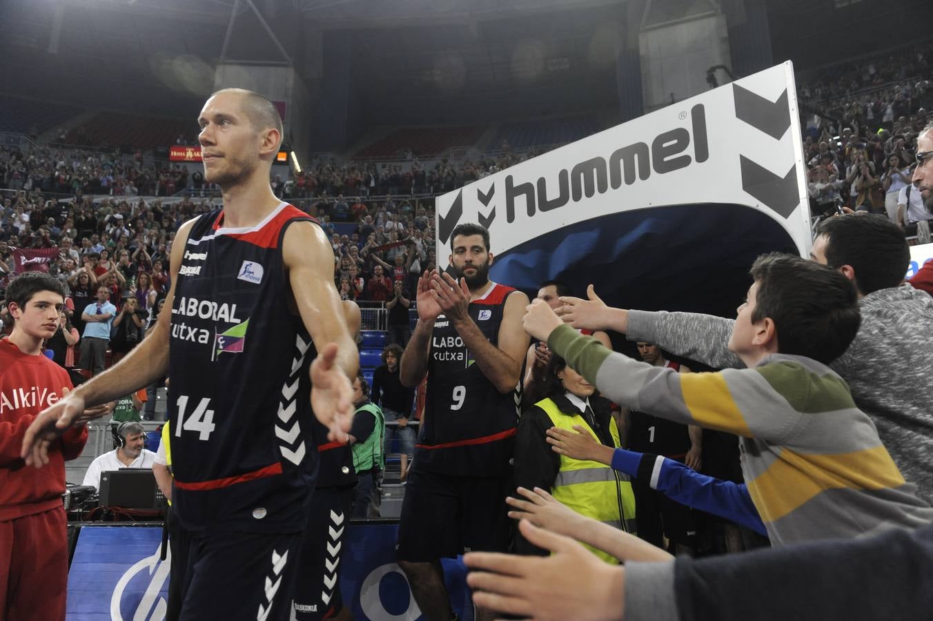 Despedida al Baskonia en el Buesa