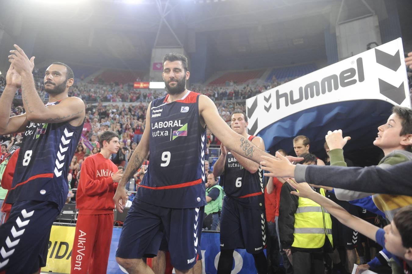 Despedida al Baskonia en el Buesa