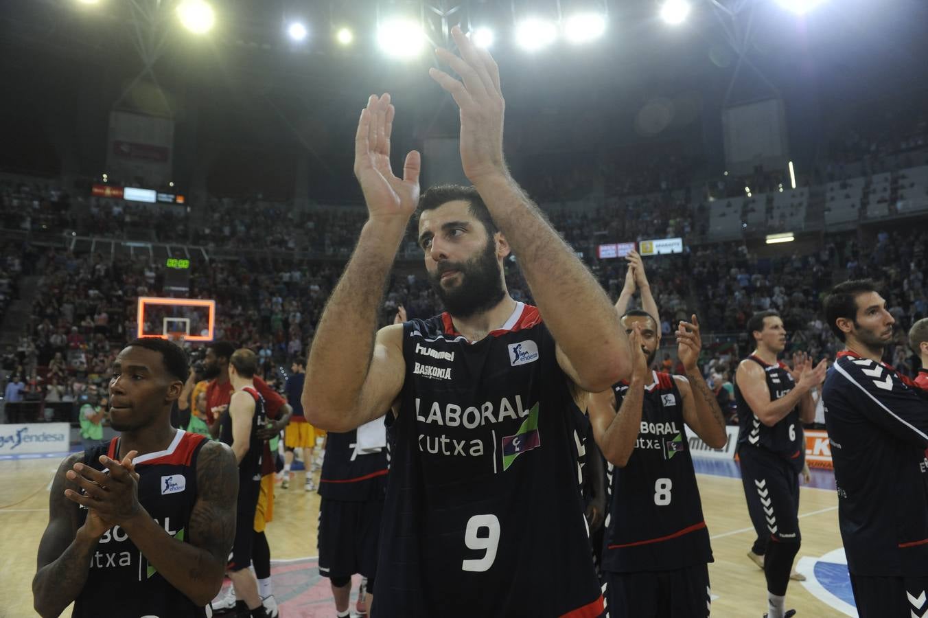 Despedida al Baskonia en el Buesa