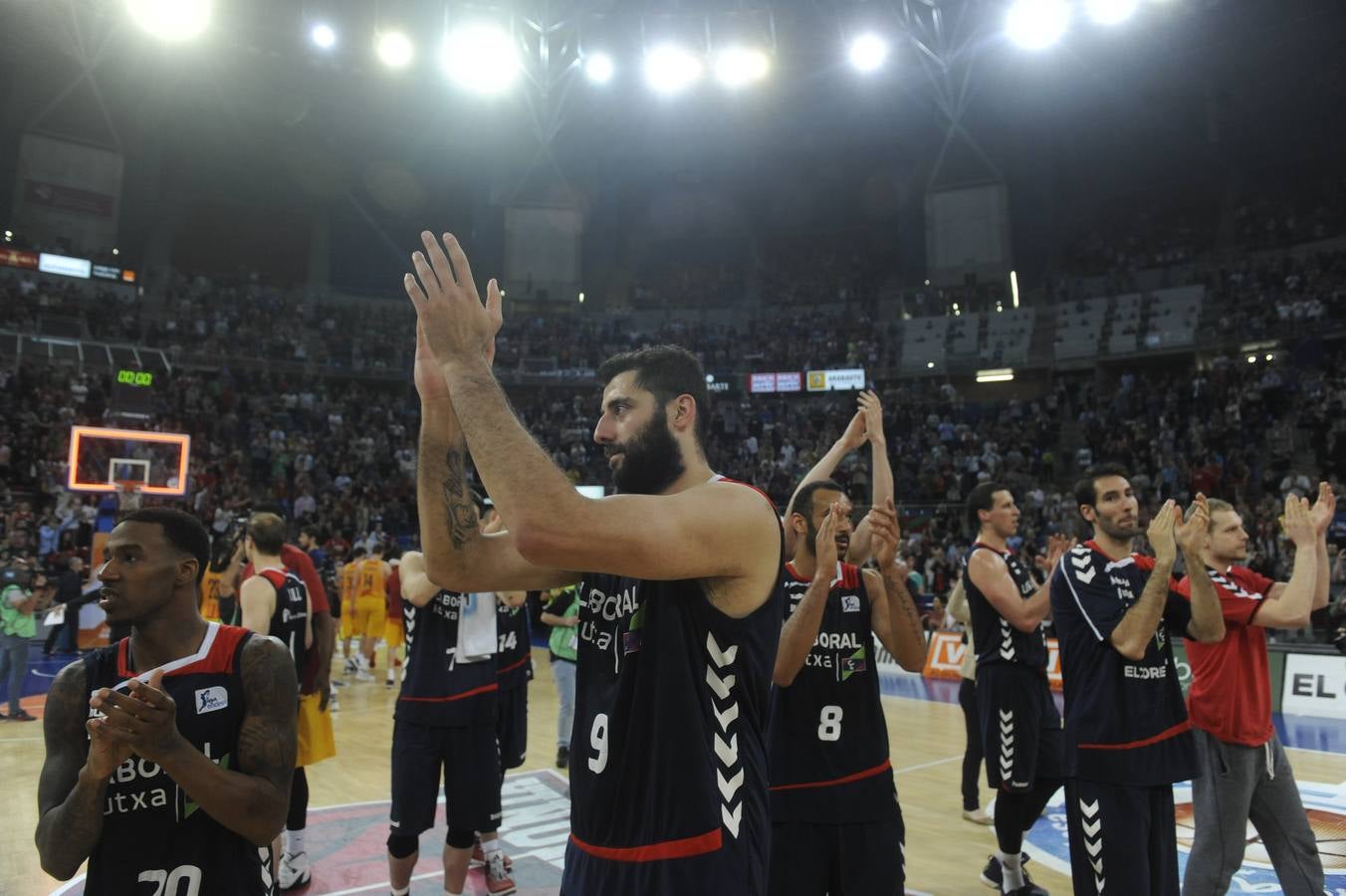 Despedida al Baskonia en el Buesa