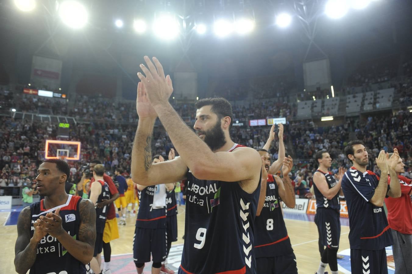 Despedida al Baskonia en el Buesa