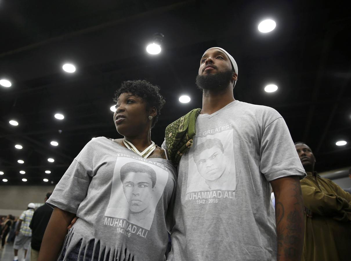 Un adiós multitudinario para Muhammad Ali