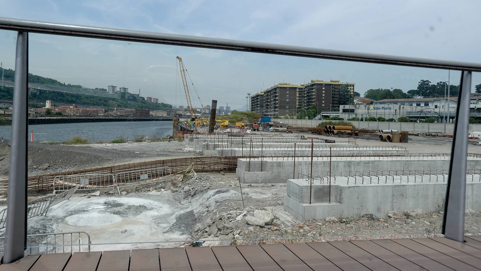 Así continúan las obras del Canal de Deusto