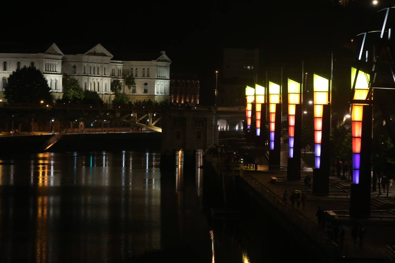 La Noche Blanca ilumina Bilbao