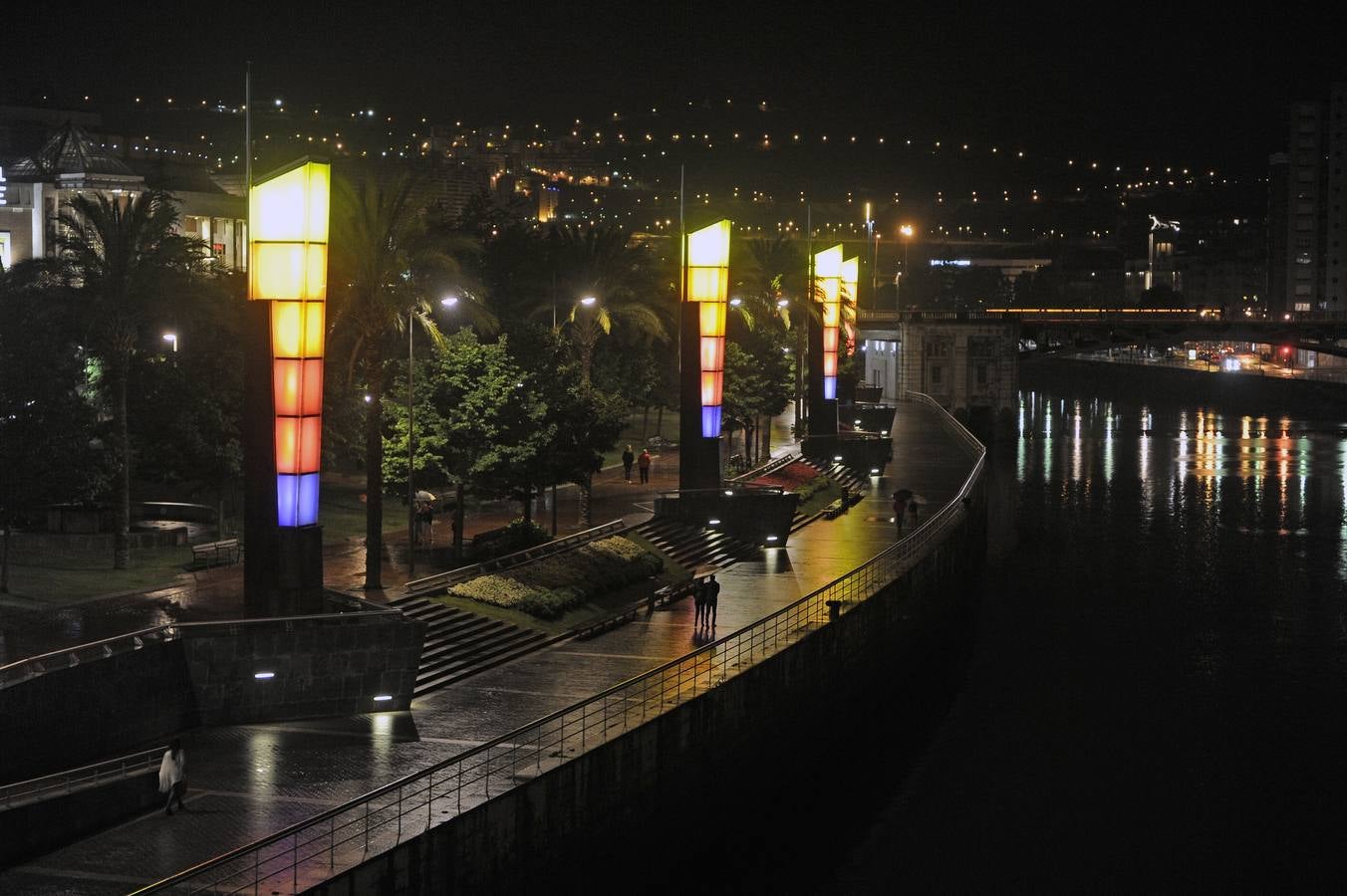 La Noche Blanca ilumina Bilbao