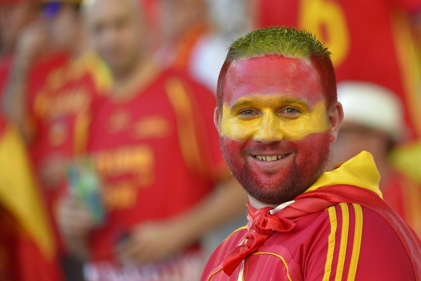 Los croatas controlados, los españoles animados