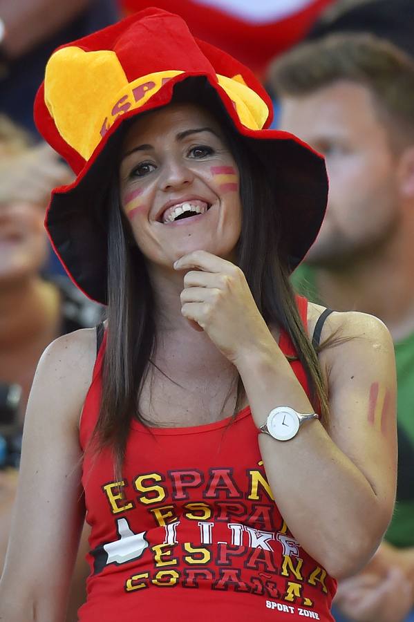 Los croatas controlados, los españoles animados